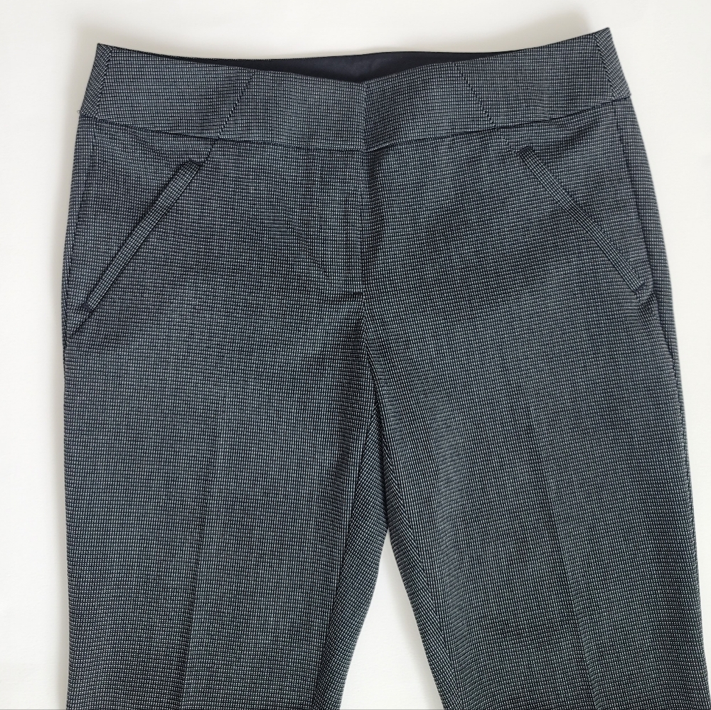 LOFT Marisa Skinny Women's Pants in Texture, Grey Multi, Size 6